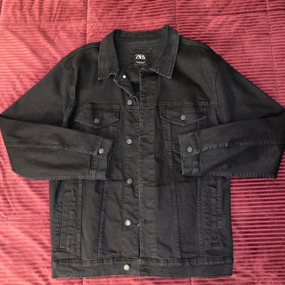 Zara Men’s Jean Jacket - Picture 3 of 6